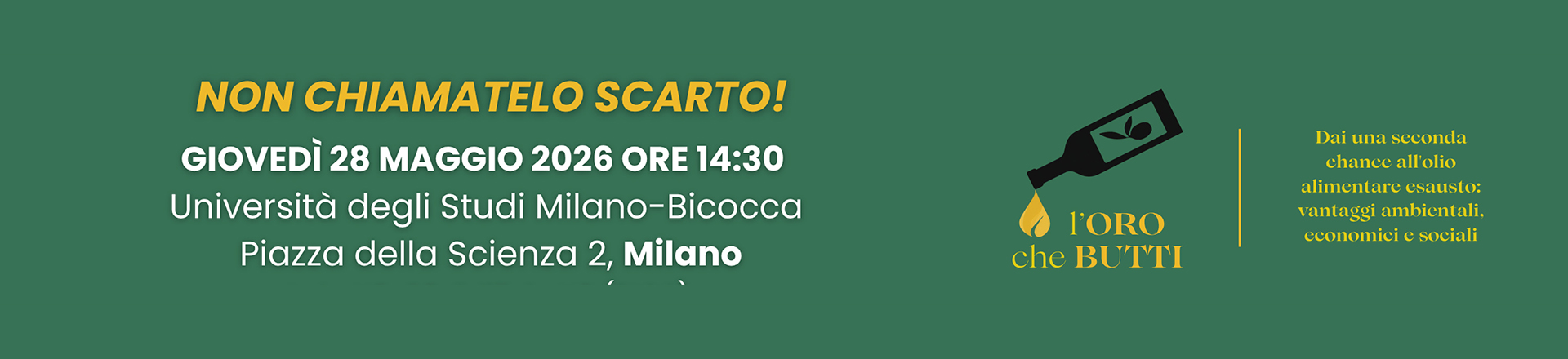 oro che butti slide