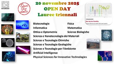 Locandina open day