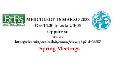 My project at a glance - TeCSBI - Spring Meeting